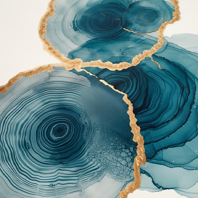 Blue Agate Canvas image